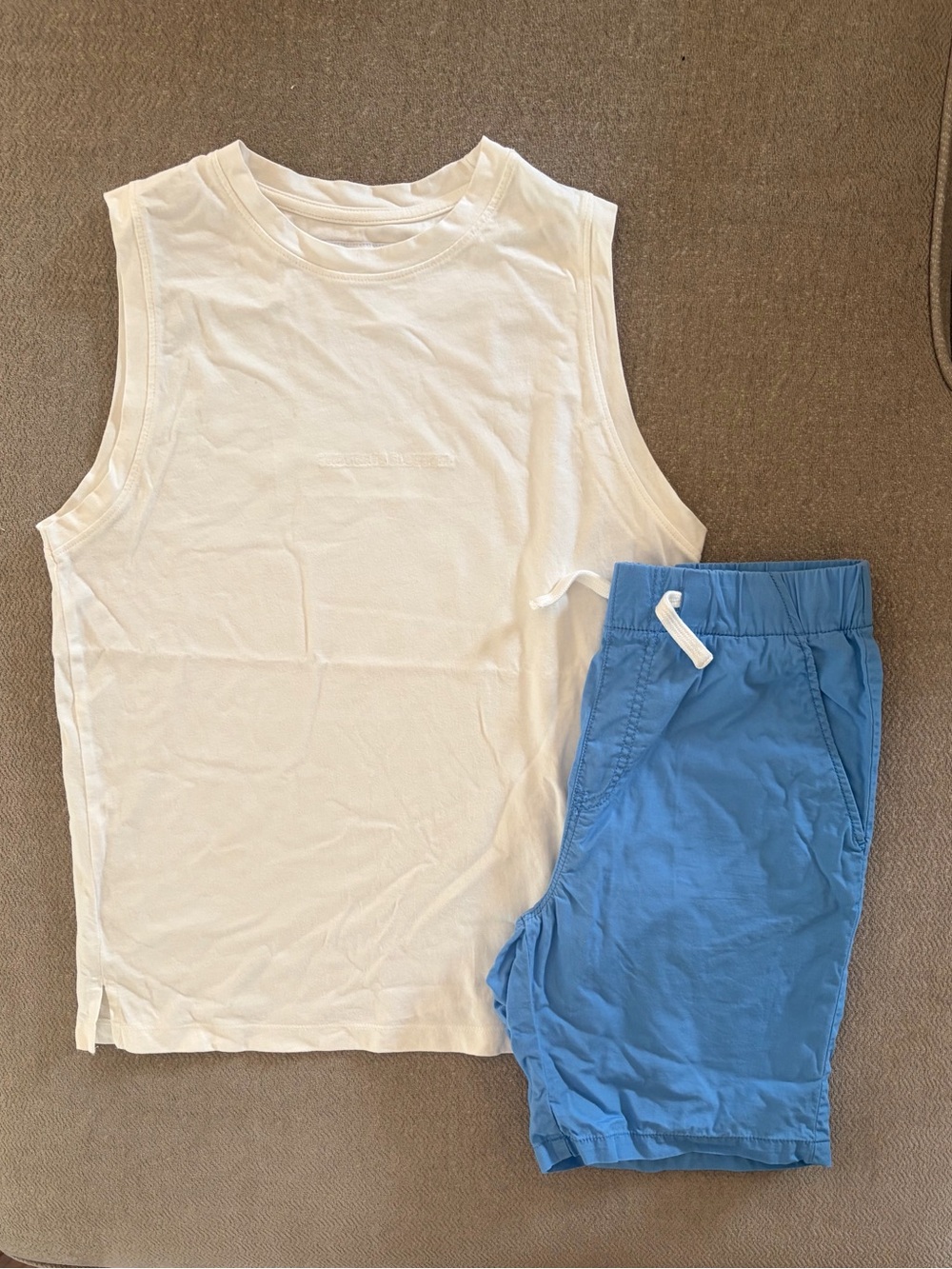 ZARA BOYS TANK TOP & H&M SHORTS SET